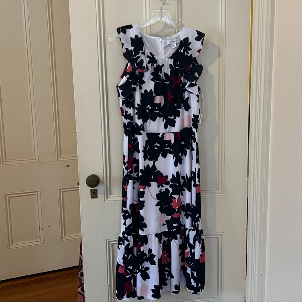 Liz Claiborne Black and White Dress